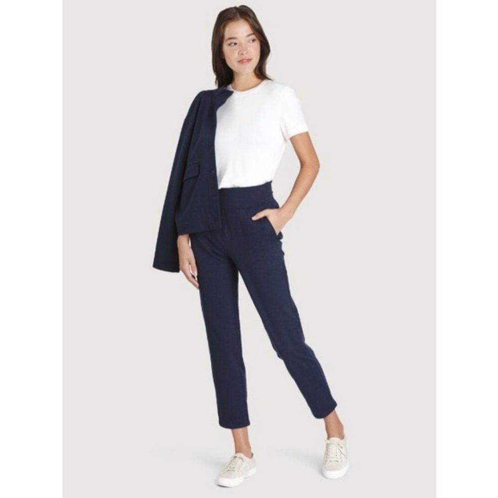 Kit & Ace Cashmere Mulberry Ultra High Waist Comfy Trouser Pants Sweatpants - 8